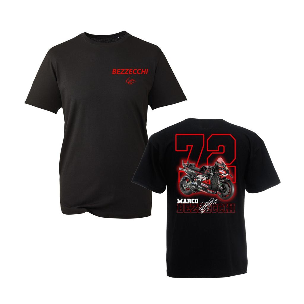Motogp Marco Racing TShirt Rider Number 72 Motorcycle Shirt Bike Lovers Gift HighEnd Luxury Unisex Style Both Of Unisex And Unisex