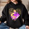 Disney Princess Rapunzel Follow Your Heart Print Hoodie for Women Sports Sweatshirt Casual Top Loose Clothing
