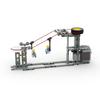 Electric Roller Coaster Building Block Bricks Moc Cable Car Assembly Model Puzzle Toys  Figure Toy For Children And Adults