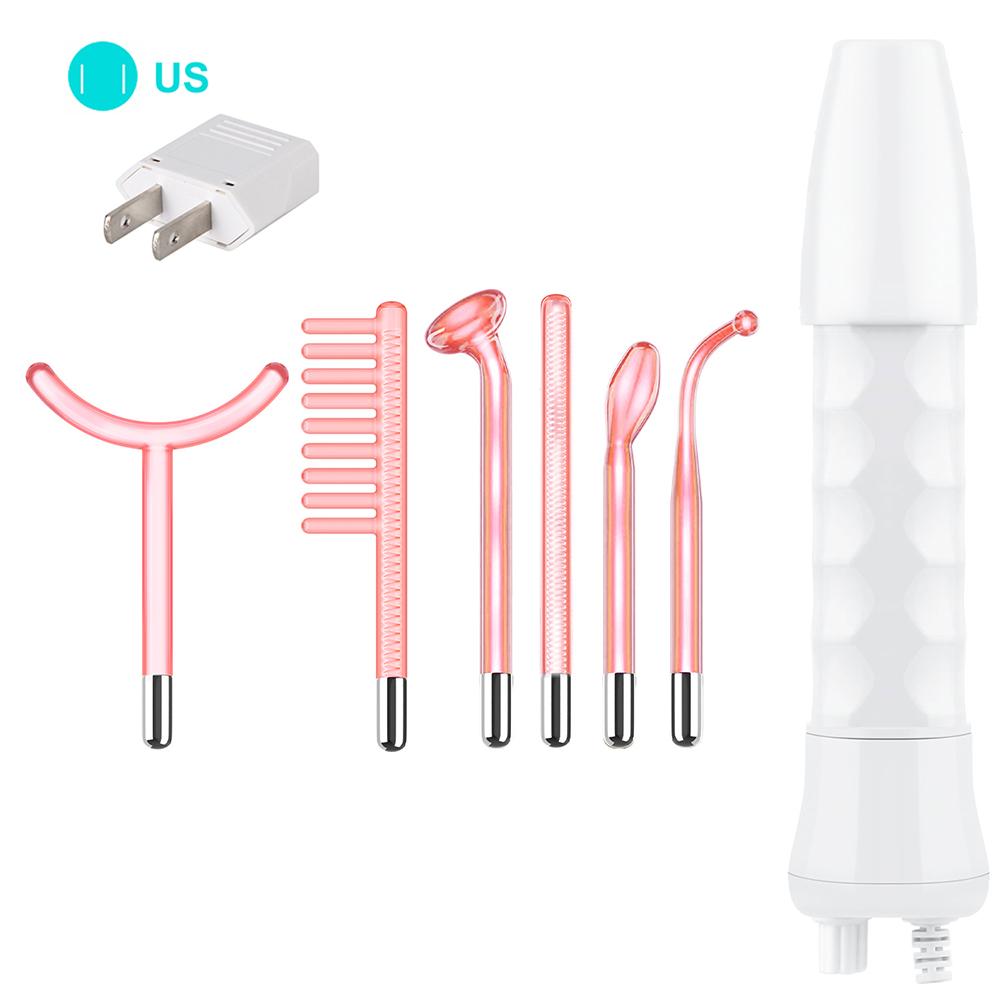 Высокочастотный аппарат для лица, массажер для лица, неоновый свет, средство для удаления морщин, прыщей, уход за кожей, машина для ухода за волосами