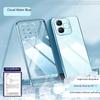 Мягкий чехол с металлической рамкой для Honor 400 Lite Honor400lite, противоударный гальванизированный силиконовый бампер TPU для телефона Honor X8C
