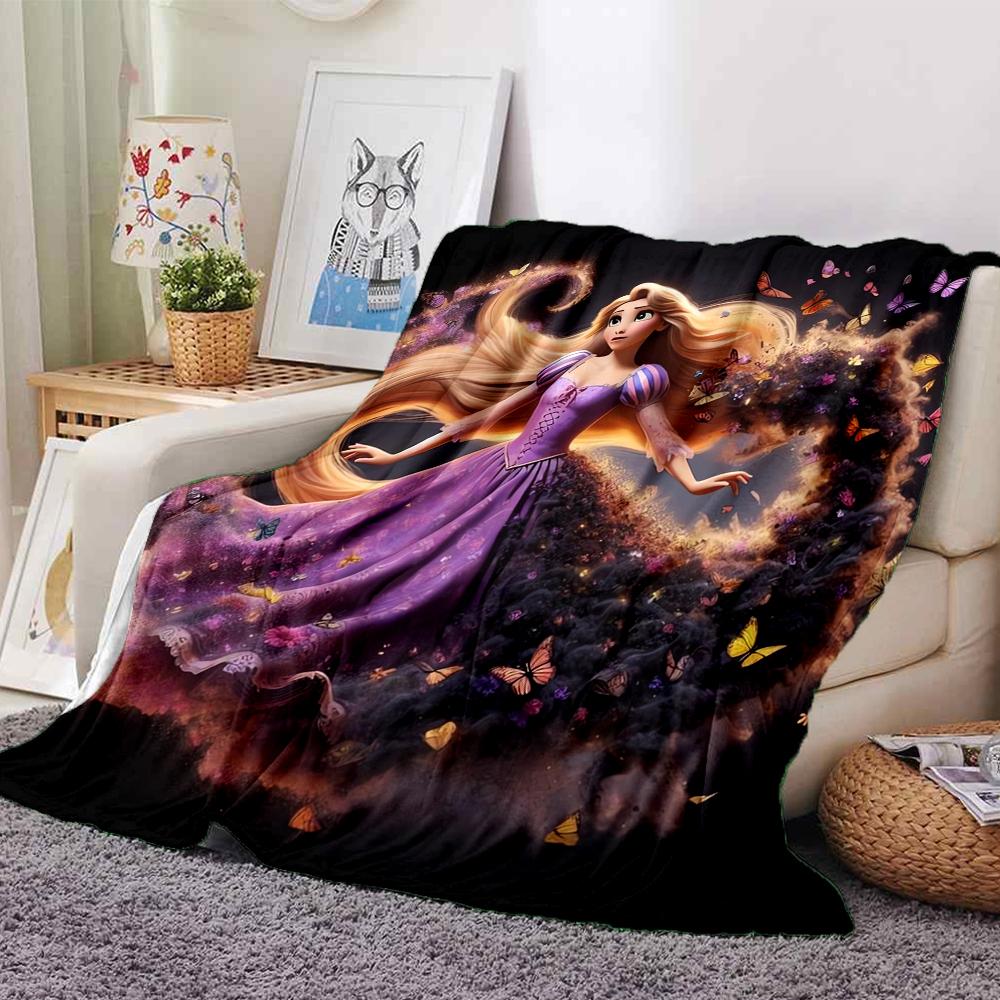 1Pc Mermaid Sunset Fantasy Blanket For Couch Bed Plush Cozy Fuzzy Blanket Super Soft Warm Blankets For Fall And Winter 091869