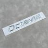3D ABS Self Adhesive Chrome Balck Letters Logo Octavia Emblem Car Rear Trunk Sticker Badge Auto Accessories
