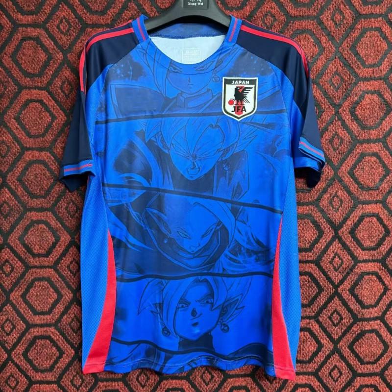 Japan National Team Football Jersey Anime Edition Short Sleeve Tsubasa Ozora Sports