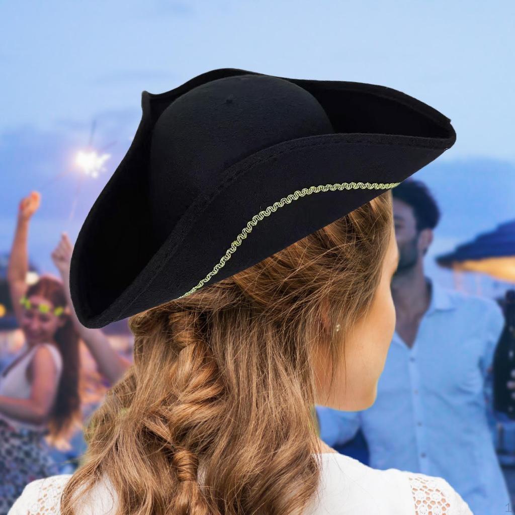 Декоративная пиратская шляпа для взрослых мужчин/женщин для выступлений на сцене, ролевых игр