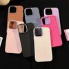 Applicable To Apple 15PRO Simple Solid Color 16 Metal Photo Frame Mobile Phone Case IPhone 13/14 Protective Case XR