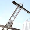 Cr?er Sao Up Clothes Drying Hardware, Made In Japan, Increases Height, Extends Clothes Drying Line, Pole Holder for Balcony