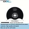oscillating tool saw blades S6, 6pcs blade for wood, plastic, soft metal cutting