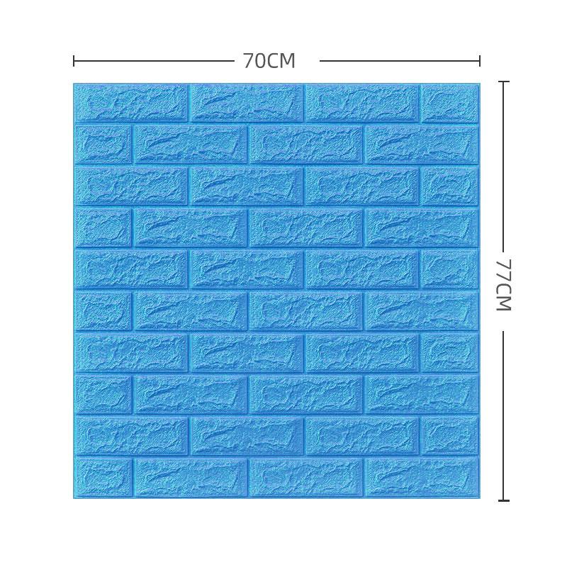 5/12 шт. Самоклеящиеся обои Отклей и приклей 3D стеновые панели Гостиная Кирпичные наклейки Спальня Детская комната Кирпичная бумага Домашний декор