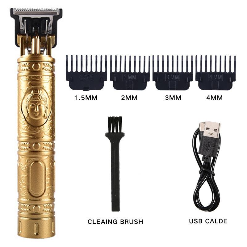 Электрическая машинка для стрижки волос Профессиональная беспроводная машинка для стрижки волос с USB Профессиональный триммер для бороды Набор для стрижки волос Машина для стрижки волос