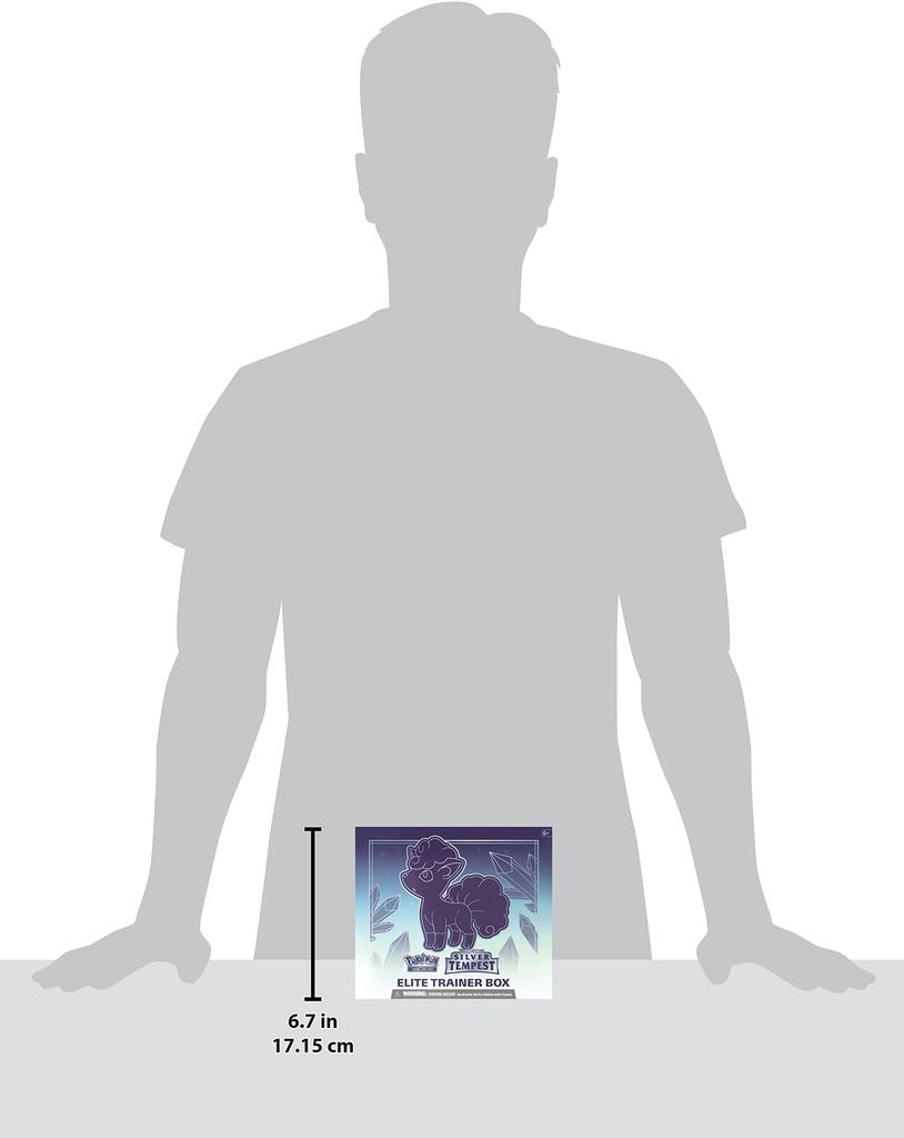 Pokemon Sword Shield Silver Tempest Elite Trainer Box TCG и