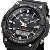 Casio Стандартные кварцевые часы Tough Solar Черный Зарубежная модель [Casio] Аналогово-цифровые AQ-S820W-1AV Мужские [Б/У]