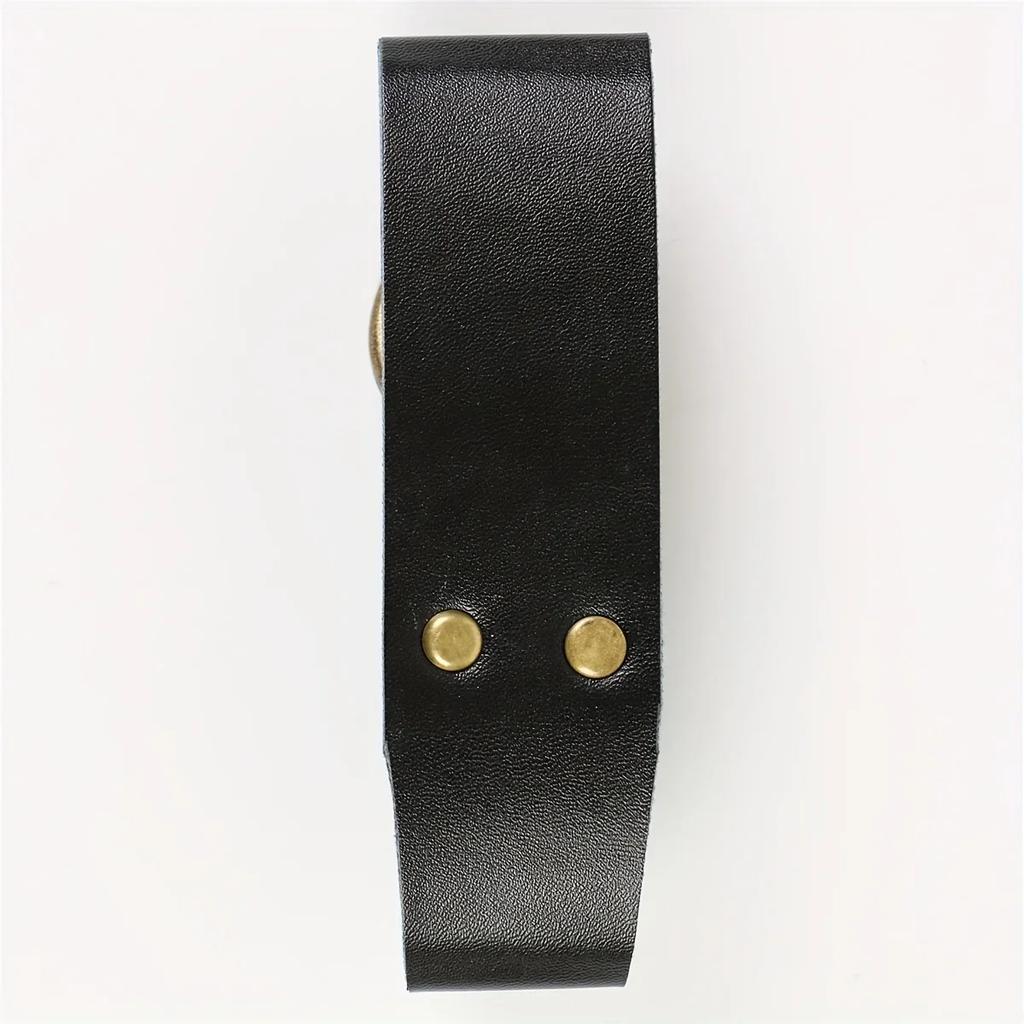 Medieval Viking Knights with Metal Accents and Keychains PU Leather Accessories Cosplay Renaissance Marketplace Costumes Props