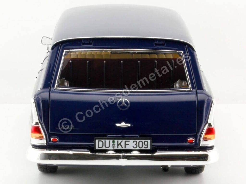 Norev scale 200 Universal 1968 Blue diecast car 1/18 Mercedes-Benz (183599)