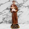 New St Anthony Statue of Patron St Anthony of Padua for Home Altar 12 Inches