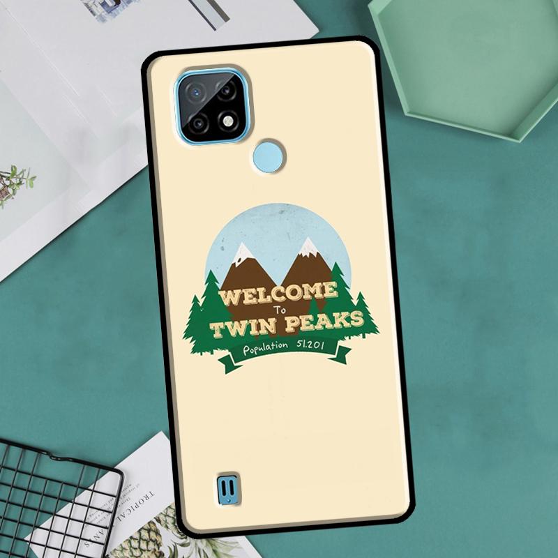 Чехол «Добро пожаловать в Твин Пикс» для OnePlus 10 9 Pro 8T 9R 10R Nord2 для Realme 8 Pro 9 GT Neo 3 2 Master 8i 9i