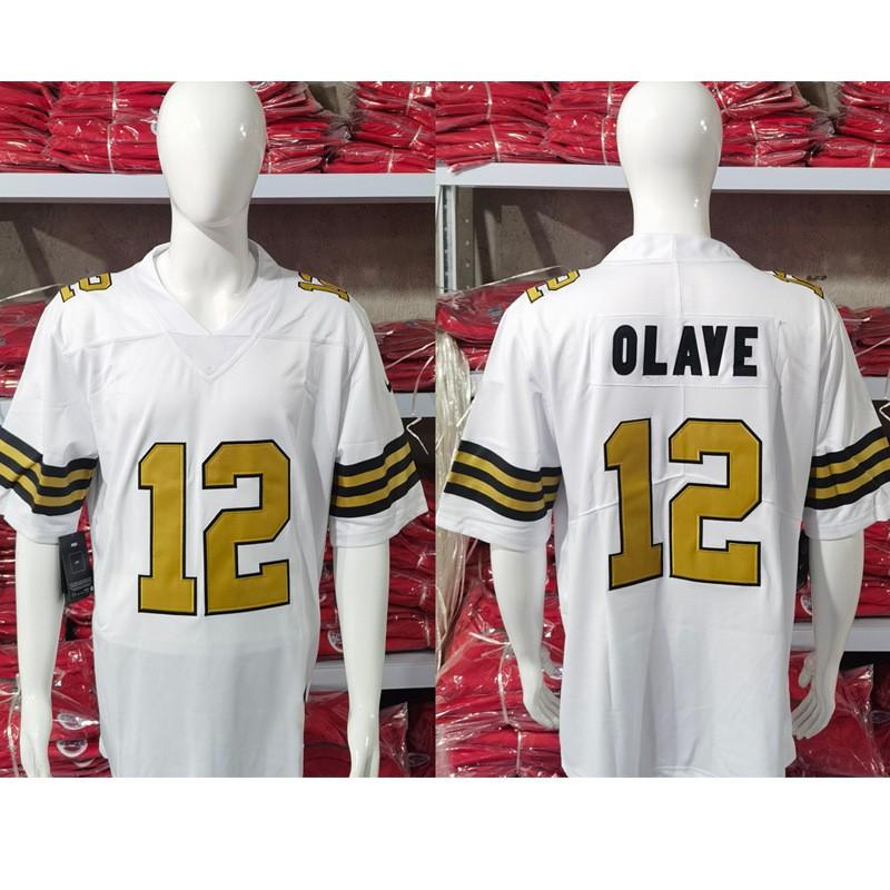 NFL Embroidered Football Jersey - Kamara 41 Hill 7 Olave 12 Multiple Sizes