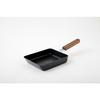 Form Lady Ambai Japanese-made Omelet Pan, Square, FSK-001, Black, Suitable for Induction Cooktops