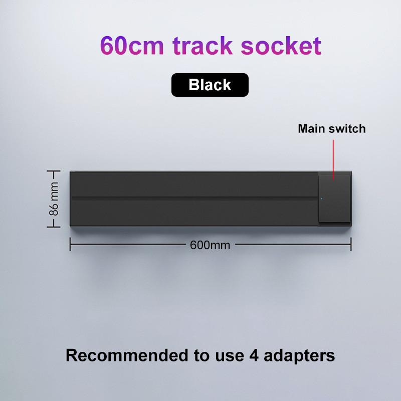 8000 Вт Универсальные розетки для дома и офиса, выдвижные, сменные, настенные выключатели-розетки, водонепроницаемая настенная трековая розетка