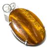 Подвеска ручной работы из стерлингового серебра 925 пробы с натуральным тигровым глазом 2,56 дюйма R5S61