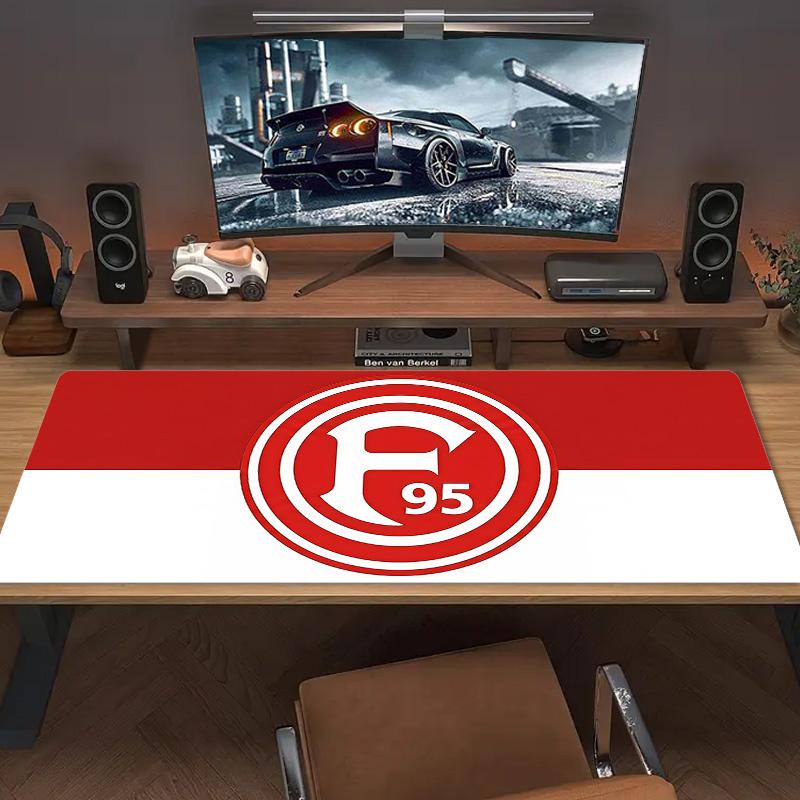 Fortuna Düsseldorf Color Mouse Pad Large Gaming Table Cushion Non-slip Laptop Tablet Big Mousepad XXL Mat Mini PC Playmat With Lock edge