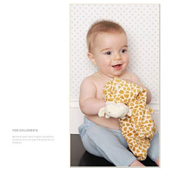 Плед Angeldear Животное Жираф Мини Плюш Первый Оригинальный Японский Включает Марлевый Платок Полотенце, Подарок, Одеяло, Игрушка, Малыш, Новорожденный,