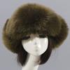 Женская шапка Толстая шапка из искусственного меха с ушками Шапка для походов на открытом воздухе Пушистые шапки Ветрозащитная шапка Головной убор для катания на лыжах и альпинизма