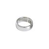 Японско-корейское гладкое винтажное открытое кольцо из серебра 925 пробы неправильной формы для женщин – Стильное кольцо на указательный палец для городской моды.