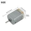 17000-18000 Rpm 130 Motor 38*20*15mm 3pcs/set Stainless Steel