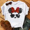 Disney Cartoon Mickey Mouse Print T-Shirt Women Tops Graphic Hippie Cotton Tees Funny Harajuku T-shirt Fashion Female Tshirt