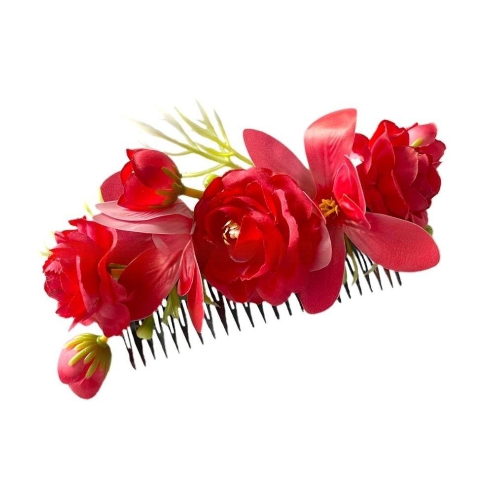 Bohemian Thailand Flower Hairpin Sweet Wedding Bride Accessories Thai Hair Accessories Girls