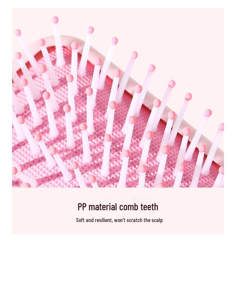 Лицензированная Sanrio Милая мультяшная расческа-массажер с воздушной подушкой в форме сердца