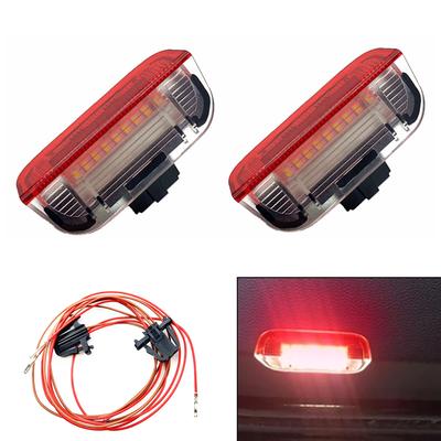 Для Golf 5 6 Passat Jetta Skoda Superb Seat Alhambra Porsche Cayenne Panamera Лампа Автомобиль Светодиодная Подсветка Двери Приветственная Жгут Проводов