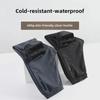 Men's Winter Windproof Waterproof Fleece Sports Pants - Thick, Solid Color, All-Match, Large Size