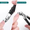 Wide Jaw Opening Large Thick Hard Special Nail Clippers Elbow Fingernail Cutter  Trim Tools