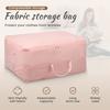 Compression Storage Bag with Zipper Quilt Clothes Closet Cabinet Organizer Space Saving Self Compression Clothes Bedding Storage