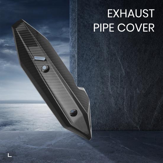 Крышка выхлопной трубы мотоцикла для Click 150/125 Теплоизоляция Универсальная Накладка Защита Элементы Модификации Запасные части