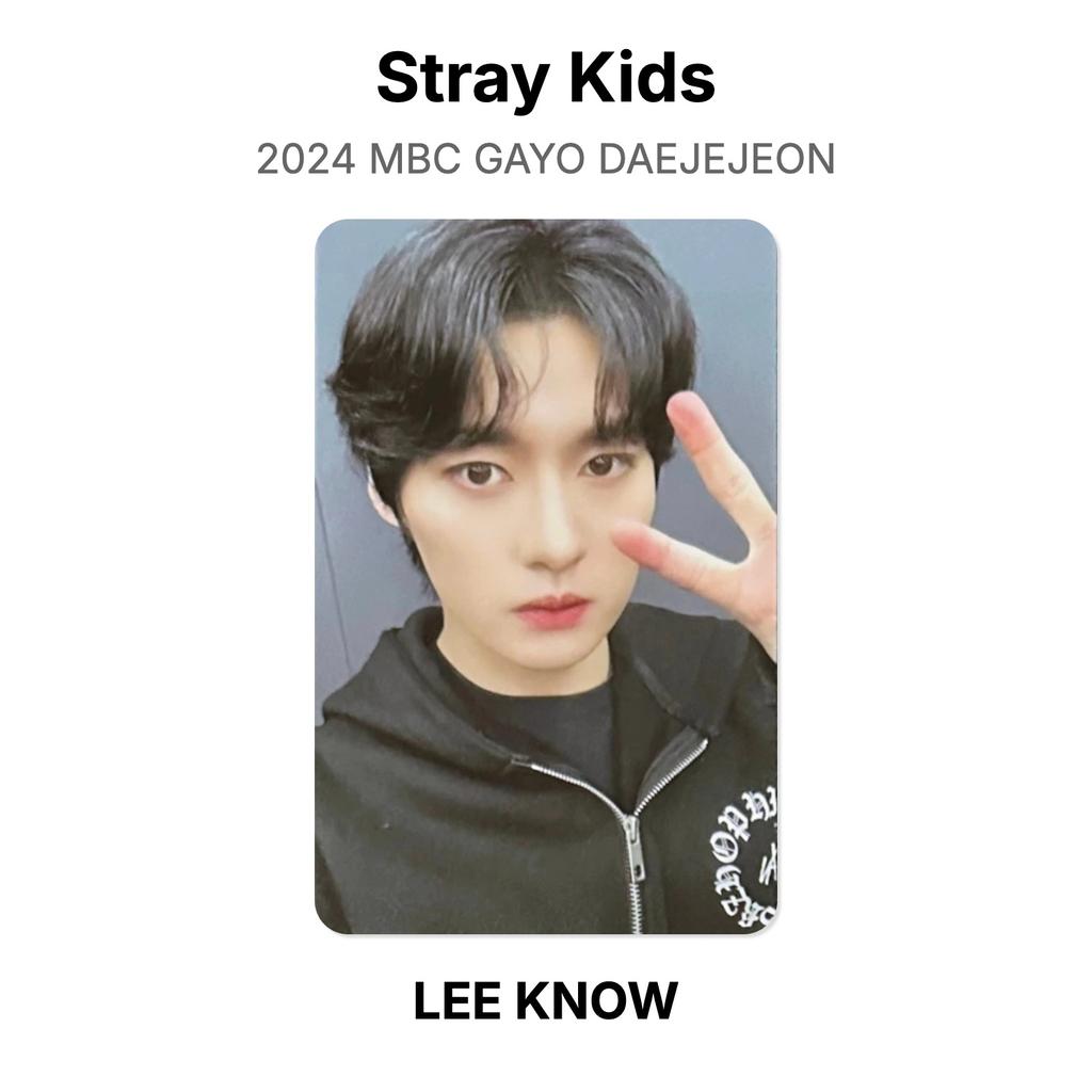 Stray Kids Официальная фотокарточка MBC GAYO DAEJEJEON 2024