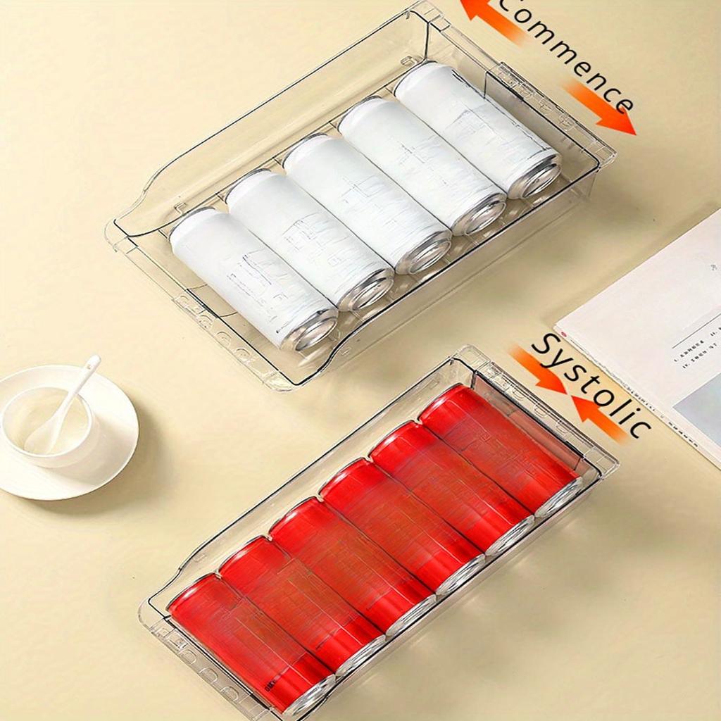 2 шт. Органайзер для холодильника для напитков, большая выдвижная полка, органайзер для напитков и колы, полка для домашнего пива и колы