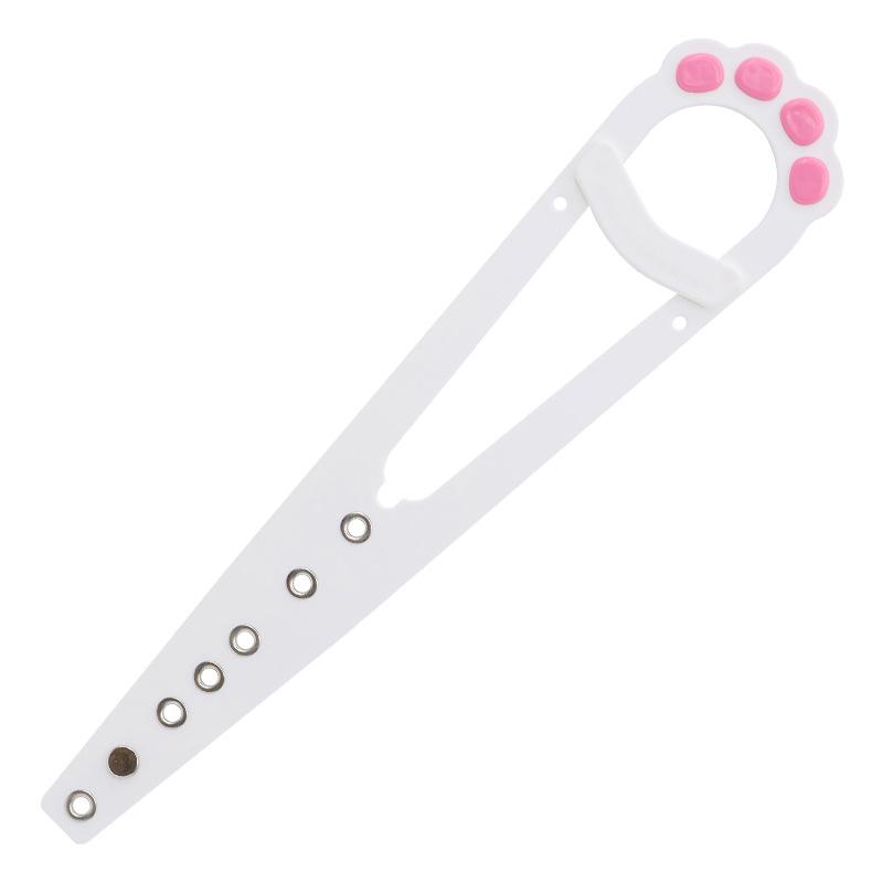 A Cat-elastic Door Lock with A Cat Door Bracket Latch To Prevent Dogs From Entering