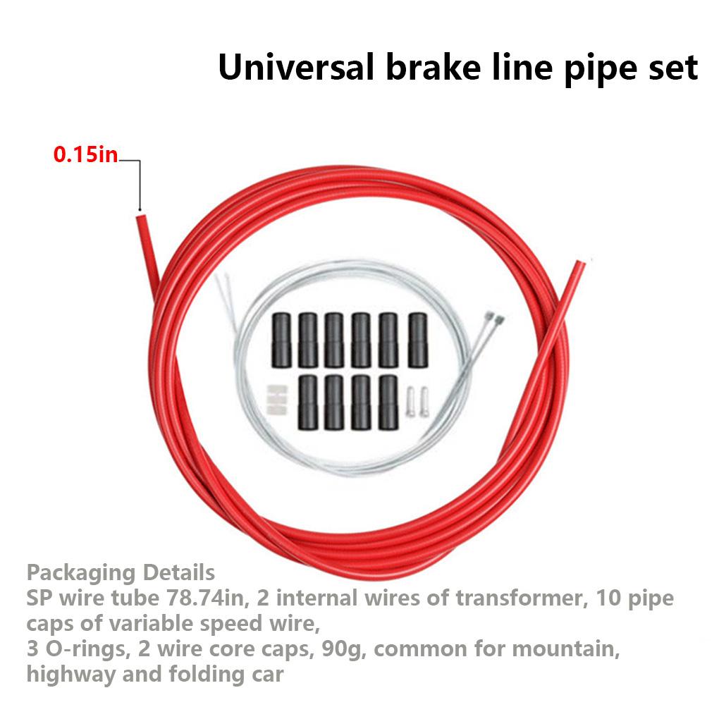 Велосипедные тросы переключения и тормоза, аксессуары, велосипедный аксессуар, контрольный трос, трос для горных велосипедов, рубашка троса, модифицированные компоненты
