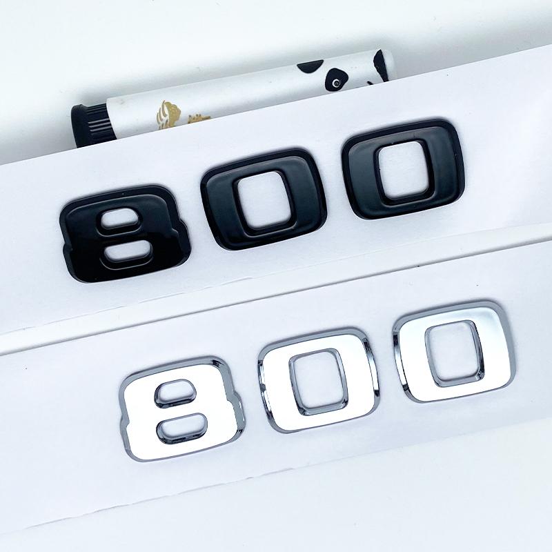 Подходит для Mercedes Benz Brabus, новый модифицированный автомобильный логотип G-класса G700 800 900, стандартная наклейка на задний хвост, автомобильная наклейка