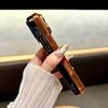 iPhone 17 Pro Max Матовый гальванизированный матовый чехол с пленкой для защиты всей области камеры - Жесткий корпус из поликарбоната