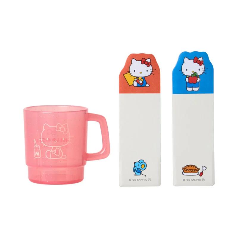 Блок липких заметок Sanrio Hello Kitty в стакане (красный) Новые персонажи Sanrio из Японии