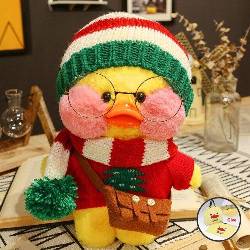 Kawaii 30 см Plushie Lalafanfan желтая утка животное плюшевые мягкие игрушки для девочек детская милая кукла подарок на день рождения/Рождество