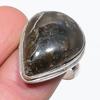 Лабрадорит Ручной работы Серебро 925 пробы Ювелирное кольцо Размер 8 B3T02