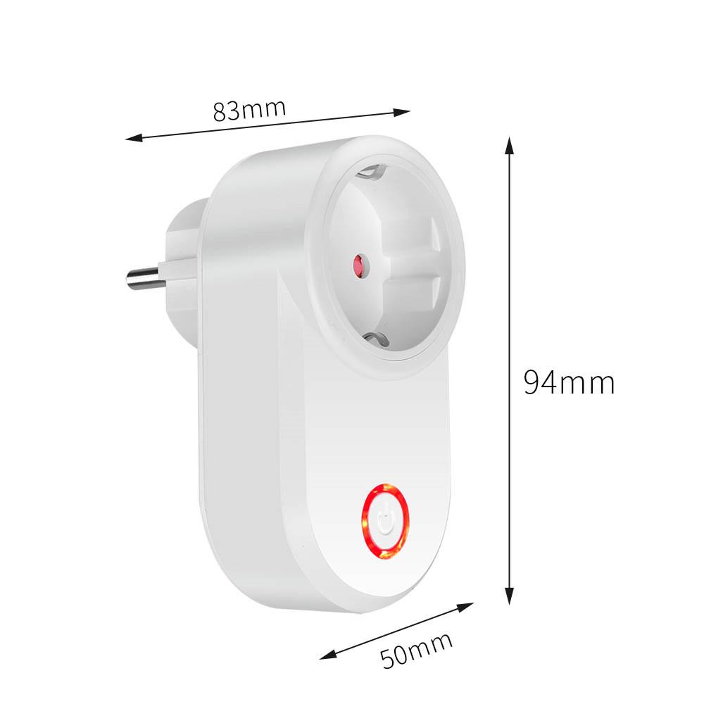 433MHz RF Remote Electric Smart Socket Switch with Remote Control 220V 15A EU Plug Universal ON/OFF Control for Home Appliance/Lamp/Fan Plug