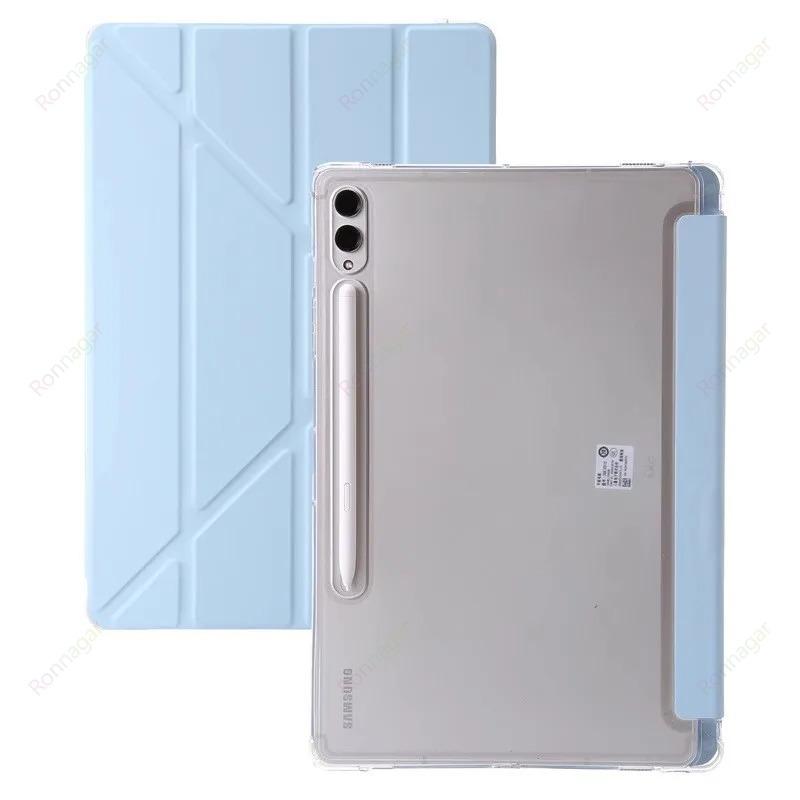Магнитный чехол-книжка с Y-образным сгибом для Samsung Galaxy Tab S10 FE+ 131'' 10.9'' A11/S11/S10/S9/S8/S7Plus 12.4'' 11'' для Samsung S9+/S9 FE