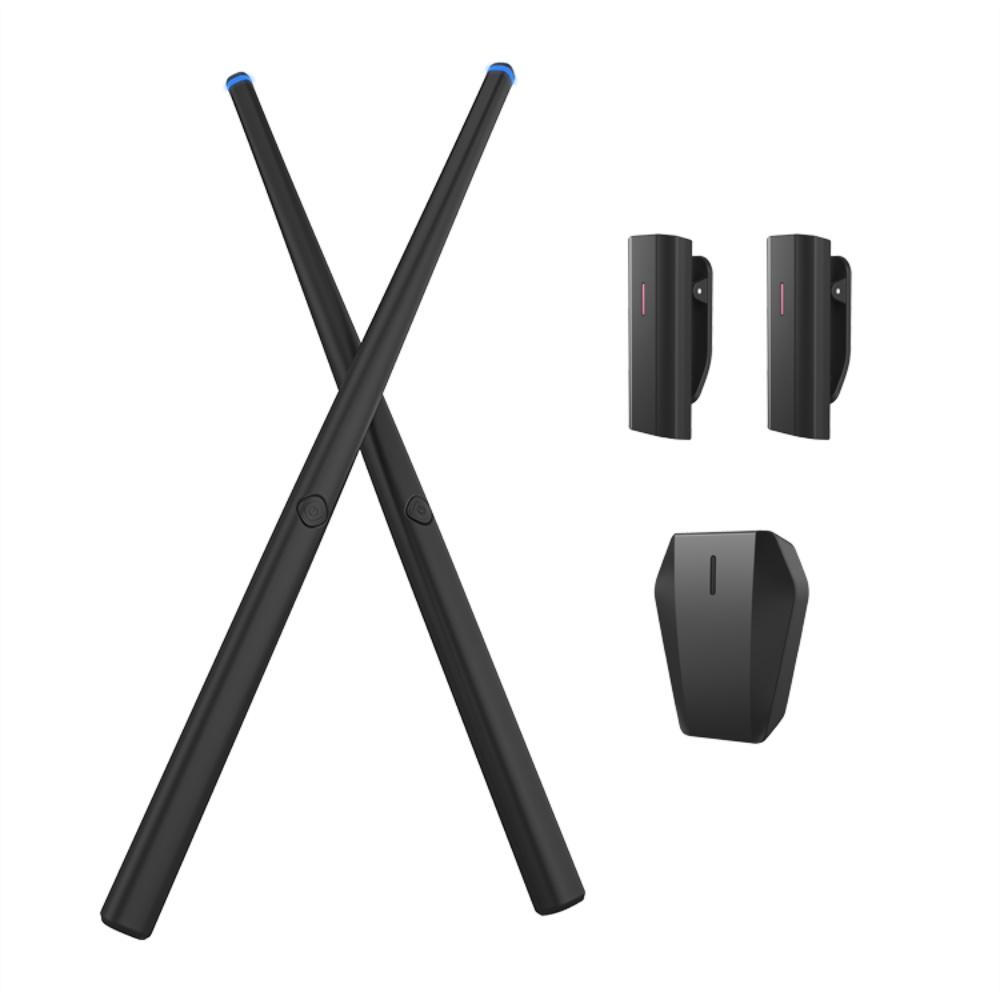 1 Набор Соматосенсорная Виртуальная Барабанная Установка Воздушные Барабанные Палочки Музыкальный Инструмент для Домашней Студии Кемпинга Развлечений