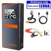 1200А Пусковое устройство для автомобильного аккумулятора Надувной насос Power Bank Светодиодное освещение Портативный 150PSI Автомобильный бустер Воздушный компрессор Для 12В Автомобилей